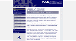 Desktop Screenshot of polkassociates-llc.com